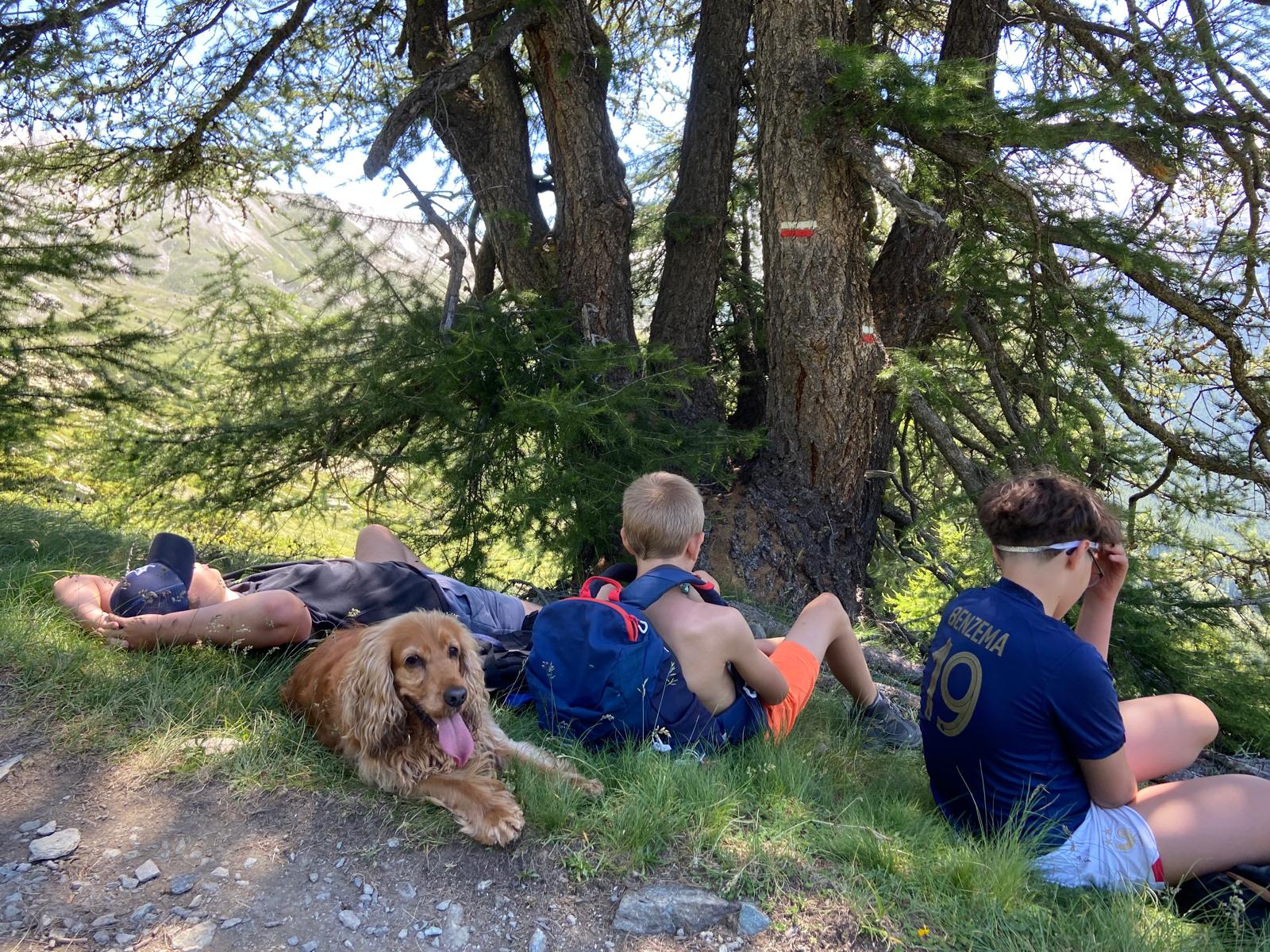 Groupe de jeunes en activité
